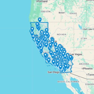 Urbex Map California, United States (USA) - Urban Exploration