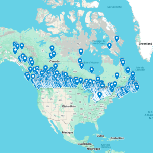 Urbex Map Canada - Urban Exploration map