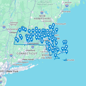 Urbex Map Massachusetts, United States (USA) - Urban Exploration