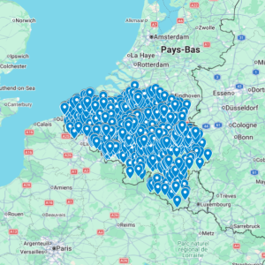 Urbex Map Belgium