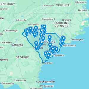 Urbex Map South Carolina, United States (USA) - Urban Exploration