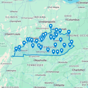 Urbex Map Kentucky, United States (USA) - Urban Exploration