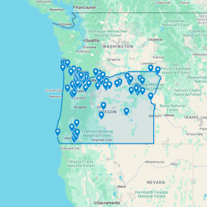 Urbex Map Oregon, United States (USA) - Urban Exploration
