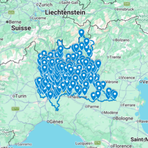 Urbex Map, Central-Northern Italy - Urban Exploration