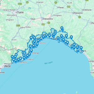 Urbex Map, Liguria - Urban Exploration