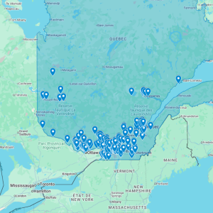 Urbex Map Quebec | Abandoned Places GPS Map Canada