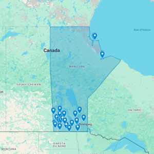 Urbex Map Manitoba, Canada - Urban Exploration