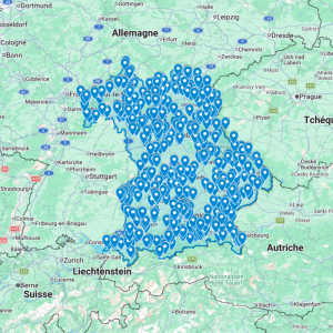 Urbex Map Bayern, Germany - Urban Exploration