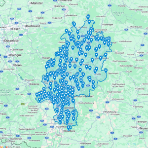Urbex Map Hessen, Germany - Urban Exploration