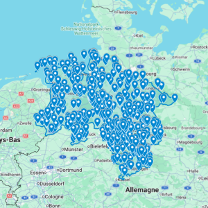 Urbex Map Niedersachsen - Urban Exploration Germany Map